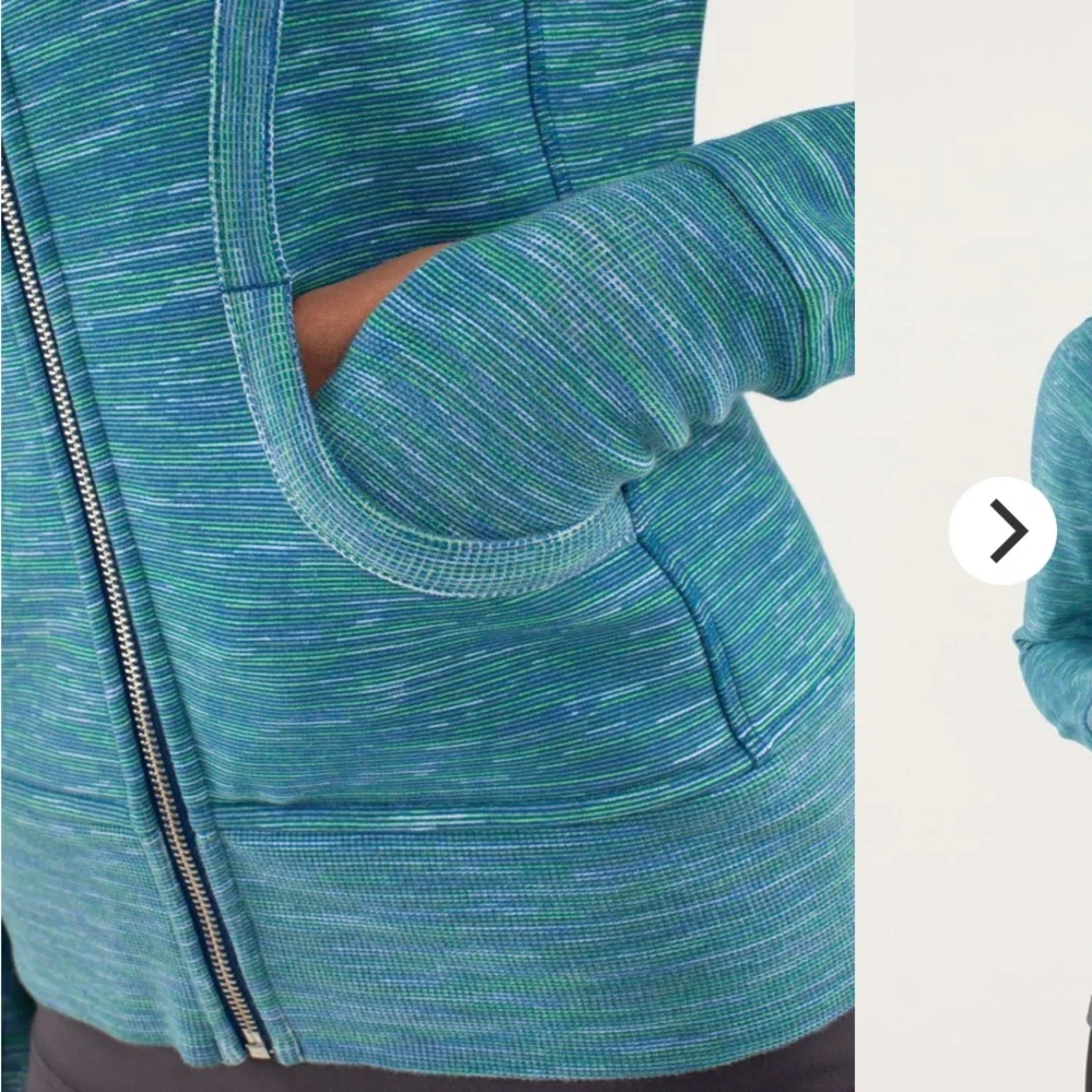 Lululemon Scuba Hoodie Wee Are From Space Printed Polar Cream Clarity Yellow Sz8